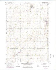 Rushmore Minnesota Historical topographic map, 1:24000 scale, 7.5 X 7.5 Minute, Year 1967