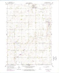 Rushmore Minnesota Historical topographic map, 1:24000 scale, 7.5 X 7.5 Minute, Year 1967
