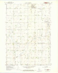 Rushmore Minnesota Historical topographic map, 1:24000 scale, 7.5 X 7.5 Minute, Year 1967