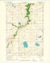 Russell Minnesota Historical topographic map, 1:24000 scale, 7.5 X 7.5 Minute, Year 1963