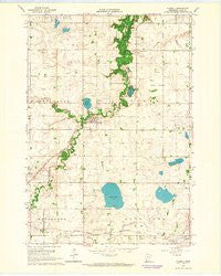 Russell Minnesota Historical topographic map, 1:24000 scale, 7.5 X 7.5 Minute, Year 1963