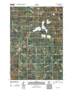 Ruthton Minnesota Historical topographic map, 1:24000 scale, 7.5 X 7.5 Minute, Year 2010