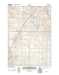 Ruthton Minnesota Historical topographic map, 1:24000 scale, 7.5 X 7.5 Minute, Year 2013