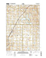 Ruthton Minnesota Current topographic map, 1:24000 scale, 7.5 X 7.5 Minute, Year 2016