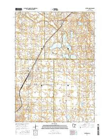Ruthton Minnesota Current topographic map, 1:24000 scale, 7.5 X 7.5 Minute, Year 2016