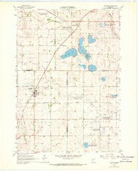 Ruthton Minnesota Historical topographic map, 1:24000 scale, 7.5 X 7.5 Minute, Year 1967