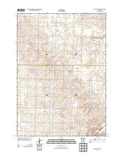 Ruthton NW Minnesota Historical topographic map, 1:24000 scale, 7.5 X 7.5 Minute, Year 2013