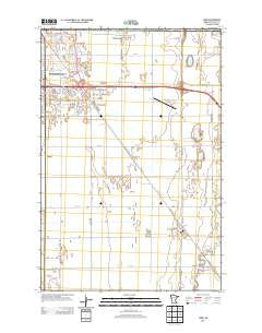 Sabin Minnesota Historical topographic map, 1:24000 scale, 7.5 X 7.5 Minute, Year 2013