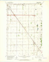 Sabin Minnesota Historical topographic map, 1:24000 scale, 7.5 X 7.5 Minute, Year 1964