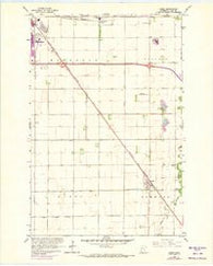 Sabin Minnesota Historical topographic map, 1:24000 scale, 7.5 X 7.5 Minute, Year 1964