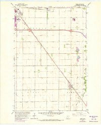 Sabin Minnesota Historical topographic map, 1:24000 scale, 7.5 X 7.5 Minute, Year 1964