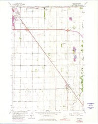 Sabin Minnesota Historical topographic map, 1:24000 scale, 7.5 X 7.5 Minute, Year 1964