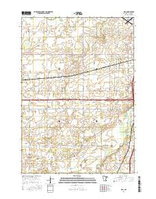 Saco Minnesota Current topographic map, 1:24000 scale, 7.5 X 7.5 Minute, Year 2016