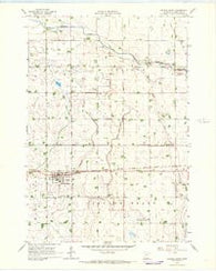 Sacred Heart Minnesota Historical topographic map, 1:24000 scale, 7.5 X 7.5 Minute, Year 1965