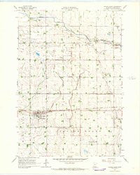Sacred Heart Minnesota Historical topographic map, 1:24000 scale, 7.5 X 7.5 Minute, Year 1965