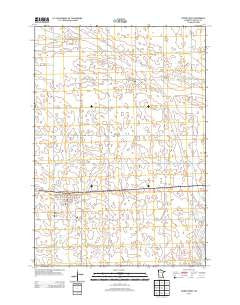 Sacred Heart Minnesota Historical topographic map, 1:24000 scale, 7.5 X 7.5 Minute, Year 2013