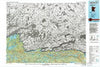 Saganaga Lake Minnesota Historical topographic map, 1:100000 scale, 30 X 60 Minute, Year 1976
