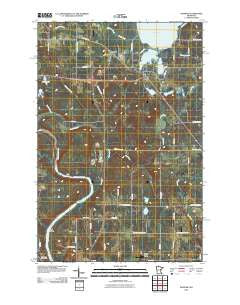 Saginaw Minnesota Historical topographic map, 1:24000 scale, 7.5 X 7.5 Minute, Year 2010