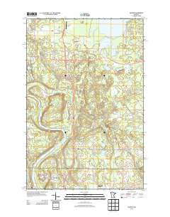 Saginaw Minnesota Historical topographic map, 1:24000 scale, 7.5 X 7.5 Minute, Year 2013