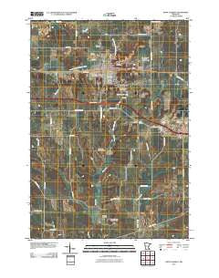 Saint Charles Minnesota Historical topographic map, 1:24000 scale, 7.5 X 7.5 Minute, Year 2010