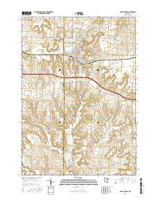 Saint Charles Minnesota Current topographic map, 1:24000 scale, 7.5 X 7.5 Minute, Year 2016