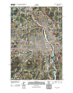 Saint Cloud Minnesota Historical topographic map, 1:24000 scale, 7.5 X 7.5 Minute, Year 2010