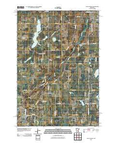 Saint Francis Minnesota Historical topographic map, 1:24000 scale, 7.5 X 7.5 Minute, Year 2010