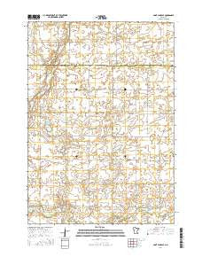 Saint James SE Minnesota Current topographic map, 1:24000 scale, 7.5 X 7.5 Minute, Year 2016