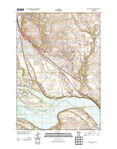 Saint Paul Park Minnesota Historical topographic map, 1:24000 scale, 7.5 X 7.5 Minute, Year 2013