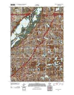 Saint Paul SW Minnesota Historical topographic map, 1:24000 scale, 7.5 X 7.5 Minute, Year 2010