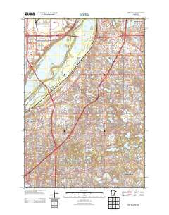 Saint Paul SW Minnesota Historical topographic map, 1:24000 scale, 7.5 X 7.5 Minute, Year 2013