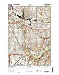 Saint Paul West Minnesota Current topographic map, 1:24000 scale, 7.5 X 7.5 Minute, Year 2016