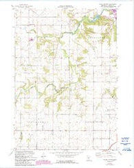 Salem Corners Minnesota Historical topographic map, 1:24000 scale, 7.5 X 7.5 Minute, Year 1974