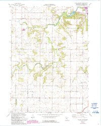 Salem Corners Minnesota Historical topographic map, 1:24000 scale, 7.5 X 7.5 Minute, Year 1974