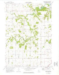 Salem Corners Minnesota Historical topographic map, 1:24000 scale, 7.5 X 7.5 Minute, Year 1974