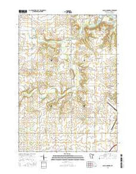 Salem Corners Minnesota Current topographic map, 1:24000 scale, 7.5 X 7.5 Minute, Year 2016