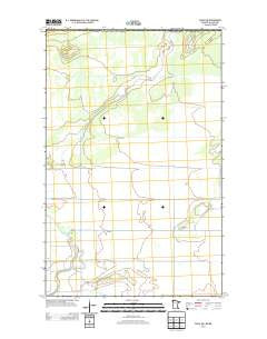 Salol NW Minnesota Historical topographic map, 1:24000 scale, 7.5 X 7.5 Minute, Year 2013