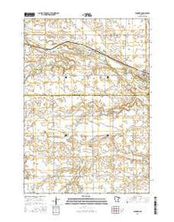 Sanborn Minnesota Current topographic map, 1:24000 scale, 7.5 X 7.5 Minute, Year 2016
