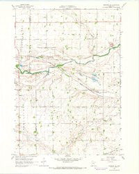 Sanborn NE Minnesota Historical topographic map, 1:24000 scale, 7.5 X 7.5 Minute, Year 1967