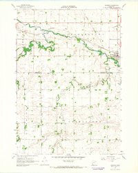 Sanborn Minnesota Historical topographic map, 1:24000 scale, 7.5 X 7.5 Minute, Year 1967