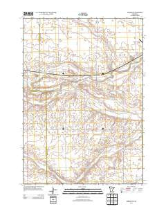 Sanborn NE Minnesota Historical topographic map, 1:24000 scale, 7.5 X 7.5 Minute, Year 2013