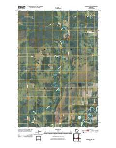 Sanders Lake Minnesota Historical topographic map, 1:24000 scale, 7.5 X 7.5 Minute, Year 2010