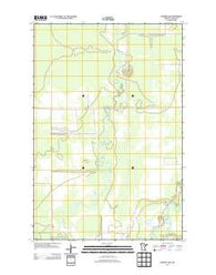 Sanders Lake Minnesota Historical topographic map, 1:24000 scale, 7.5 X 7.5 Minute, Year 2013