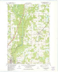 Sandstone North Minnesota Historical topographic map, 1:24000 scale, 7.5 X 7.5 Minute, Year 1981