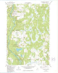 Sandstone South Minnesota Historical topographic map, 1:24000 scale, 7.5 X 7.5 Minute, Year 1982