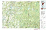 Sandstone Minnesota Historical topographic map, 1:100000 scale, 30 X 60 Minute, Year 1980