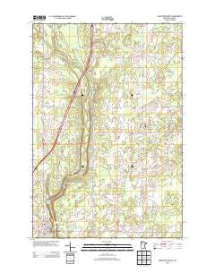 Sandstone North Minnesota Historical topographic map, 1:24000 scale, 7.5 X 7.5 Minute, Year 2013