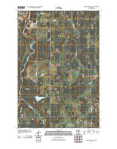 Sandstone South Minnesota Historical topographic map, 1:24000 scale, 7.5 X 7.5 Minute, Year 2010