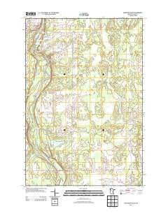 Sandstone South Minnesota Historical topographic map, 1:24000 scale, 7.5 X 7.5 Minute, Year 2013
