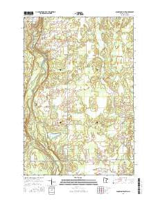 Sandstone South Minnesota Current topographic map, 1:24000 scale, 7.5 X 7.5 Minute, Year 2016